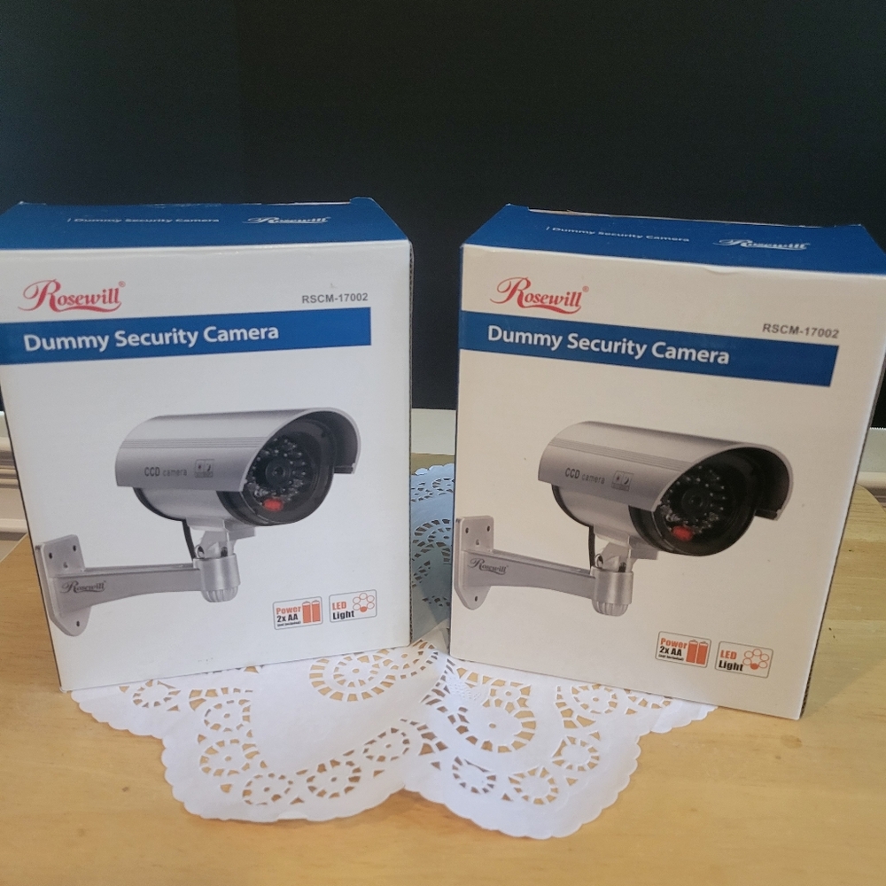 NIB Pair of Rosewill Dummy Security Cameras